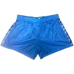 Women’s Blue Basketball Net Material Finl 365 Running Shorts 💙